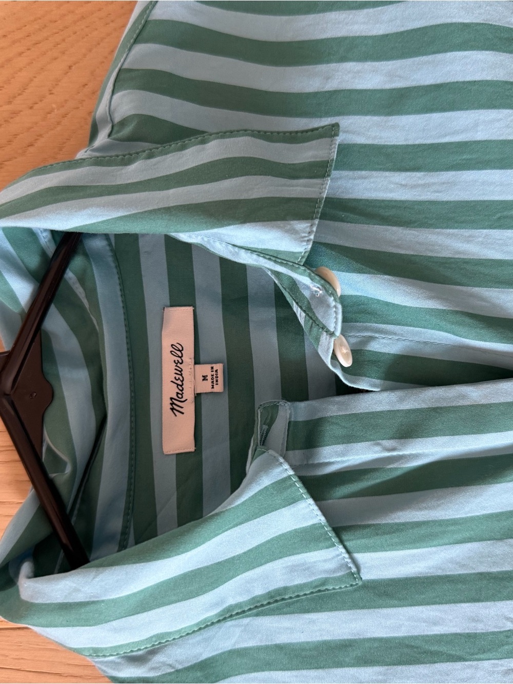 Madewell Striped Boxy Button-Up Shirt with Matching Shorts - Picture 14 of 16